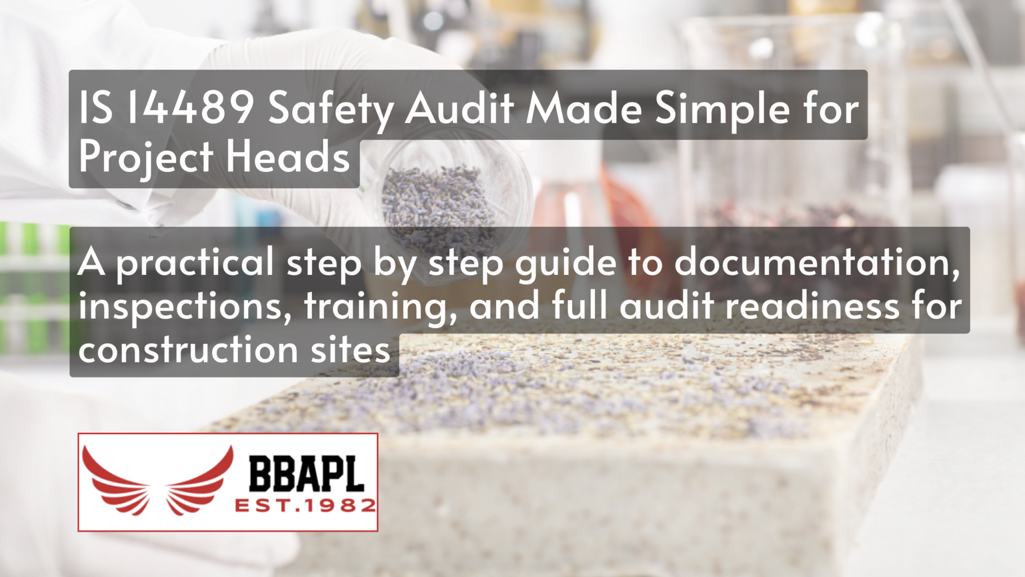 IS 14489 Safety Audit Guide for Project Heads - Bhargava Building ...
