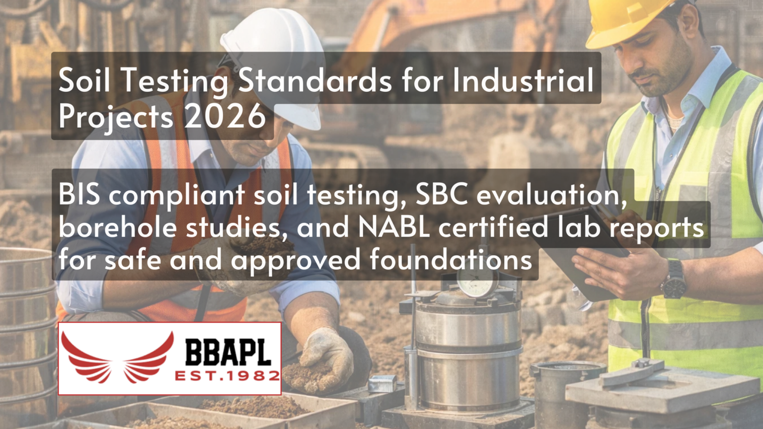 Soil Testing Guide for Industrial Projects in India 2026