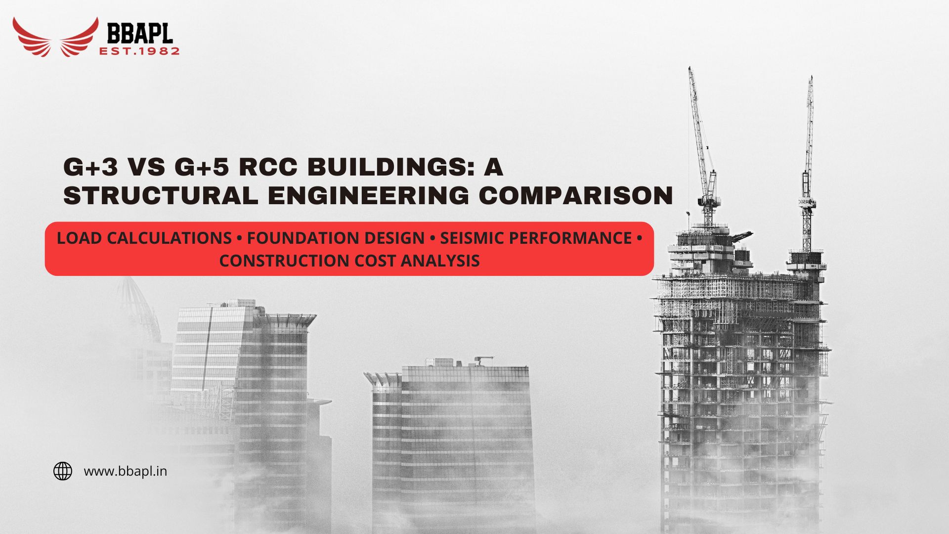G+3 vs G+5 Building